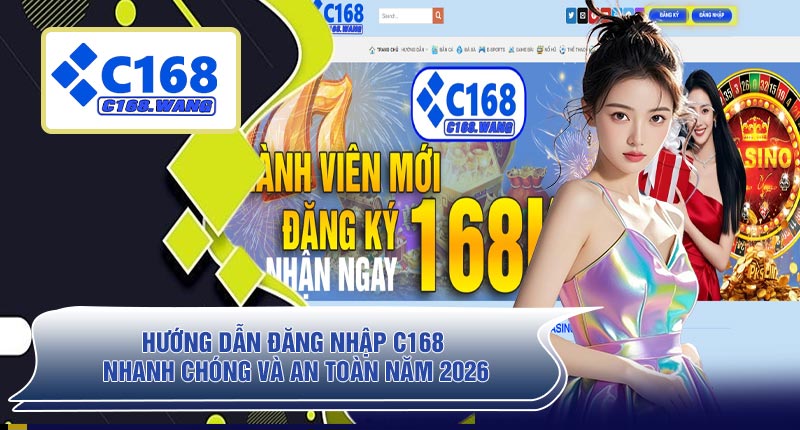 Hướng Dẫn Đăng Nhập C168 Nhanh Chóng Và An Toàn Năm 2026